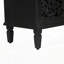 Buffet antique 60 "avec sculptures florales-628464378