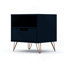 Table de chevet 20 po Rockefeller en bleu minuit (1 tiroir)-382287997