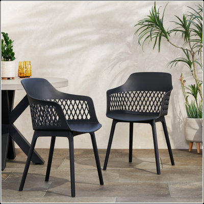 AZALEA Outdoor Chair Set With Durable Plastic Blend, Perfect For Stylish And Weather-Resistant Seating Solutions