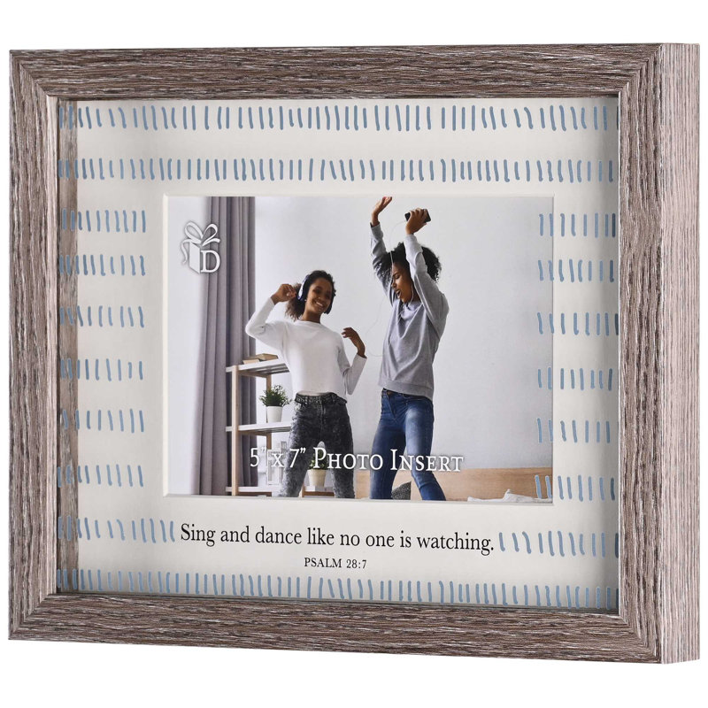 Cadre photo en verre