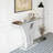 Mirrored Console Table Modern Entryway Table