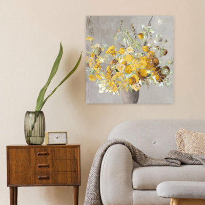 Été jaune Bouqet, art automnal naturel rustique et naturel