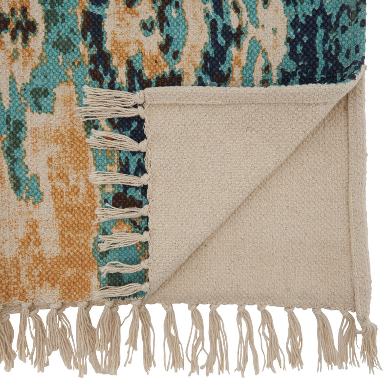 Hafner Abstract 100% Cotton Table Runner
