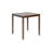 5 Piece Dining Table Set, Wooden Dining Square Table Set for 4, Counter Height Kitchen Table Set with Square Table and 4 Upholstered Chairs for Small Space, Walnut-212336750