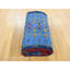 Tapis rouge nouvel âge en laine 10 pi 3 po x 14 pi Taelon