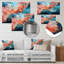 - Impression d'art mural abstrait en métal-393190468