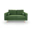 Boubacar 2 Seater Velvet Sofa-73246084-73246085