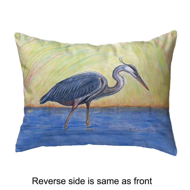 Outdoor Reversible Throw Pillow