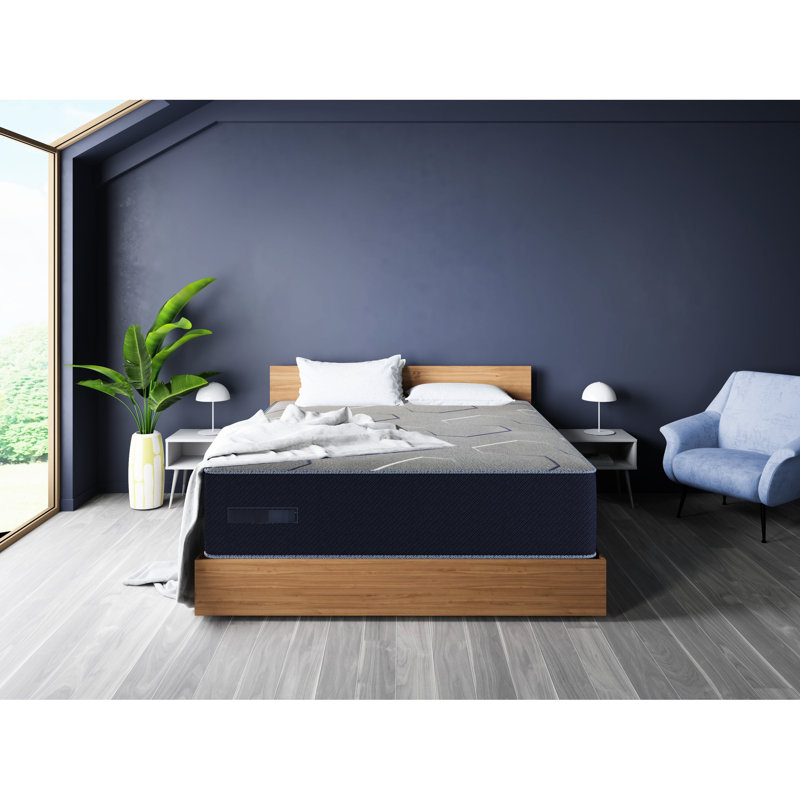 Par ferme matelas simple avec soutien et expérience de sommeil améliorée - ferme. Cool Sleeping Dual Tech. Gen Ii Gel Foam For Comfort. Bobines emballées individuellement pour minimiser les mouvements. Soutien. Bleu marine, P 75 po