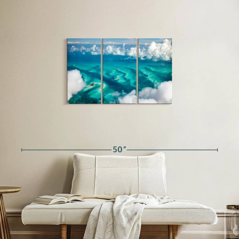 Gillard Bahamas Clouds, 20" H x 33" W