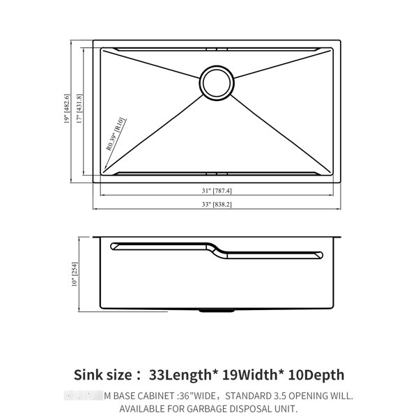 Dimensions du produit