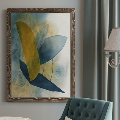 Solar Shapes I, reproduction encadrée de qualité supérieure - prête à être accrochée