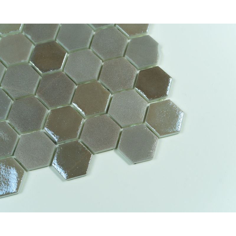 Onix Blend Taupe 1X1 Hexagon Mosaic (5 Tiles Per Box), Taupe