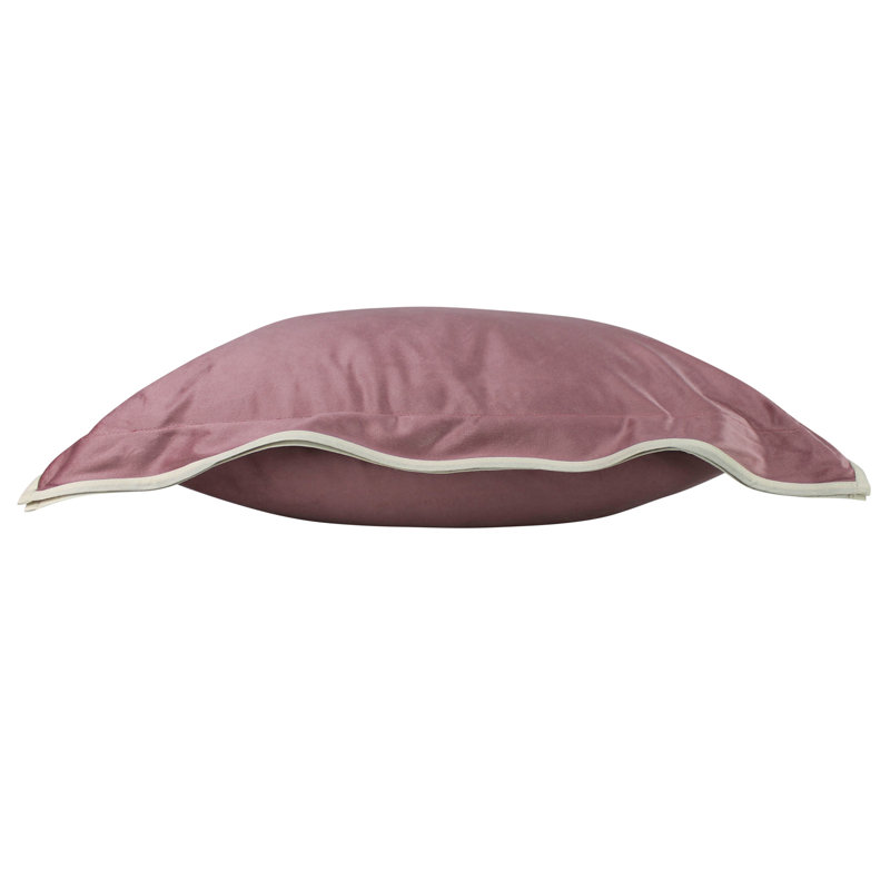 Coussin en velours, Rose