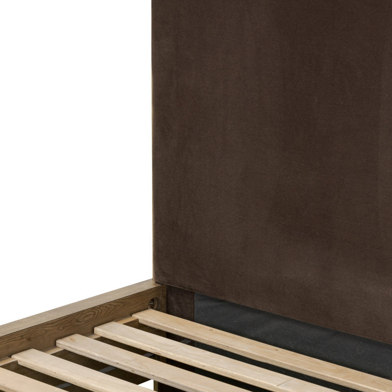 Sloane Bed-Surrey Cocoa-King, King, Surrey Cocoa