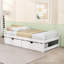 Lit plateforme simple avec tiroirs Comrie-1724863293