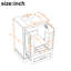 Meuble-lavabo de 24 po avec lavabo en céramique, tiroir divisé et rangement intelligent pour une organisation optimisée-198006922-198006923