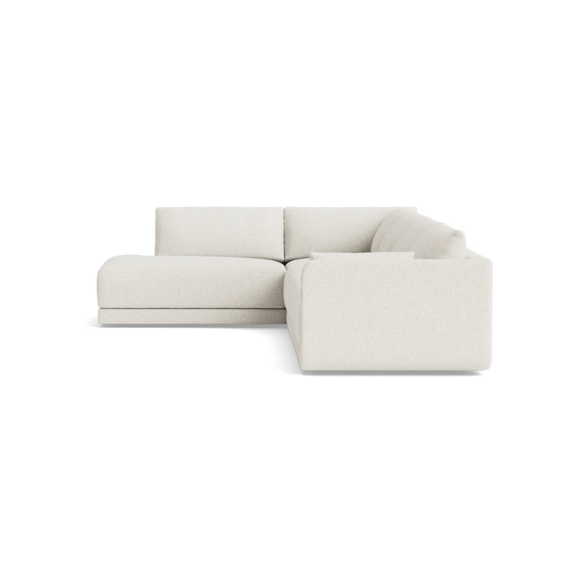 Eva Modular Sectional, Left Hand Facing, Performance Weave - Natural