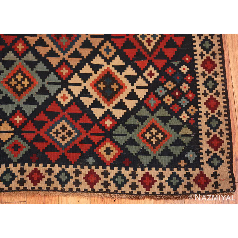 Tapis kilim antique Shirvan