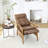 Wood Frame Manual Recliner Chair-988248421