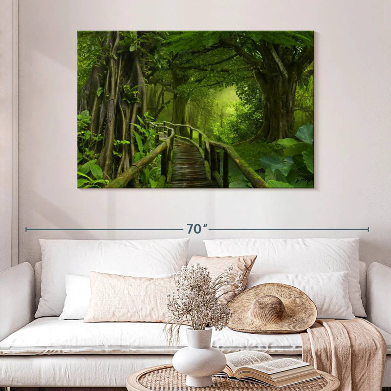 Alvord, jungle de la Thaïlande, H 32 po x l 48 po