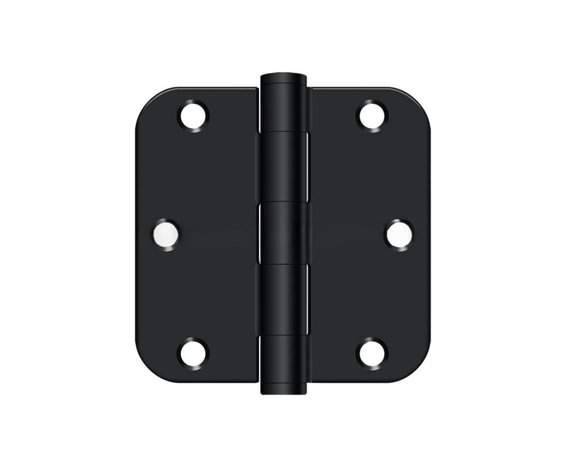 Hinge, Paint Black, Steel