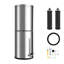 Gravity-fed Water Filter System, 3.25G 304 Stainless-Steel Countertop Water Filtration System, Reduces Lead and up to 99% of Chlorine, with 2 Carbon Filters, Water Level Spigot, for Home Camping