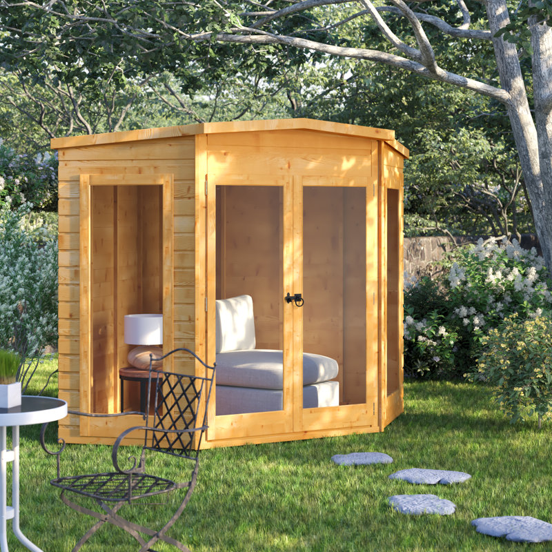 Corner Summer House 7 ft x 7 ft, Yes