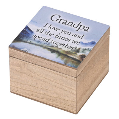 Jerron Manufactured Wood Memory Box