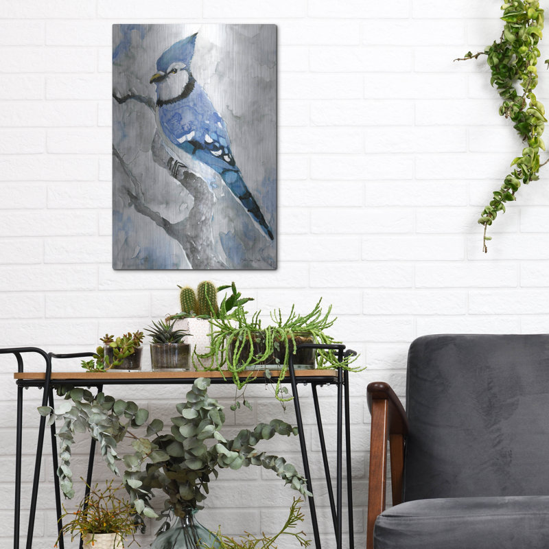 «Blue Jay 2» par Stellar Design Studio, H 16 po x l 12 po