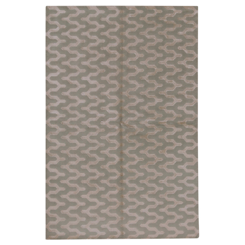 High-Quality Hand-Knotted Sea Glass Area Rug
