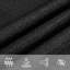 Polyéthylène haute densité Vidaxl Sun Sail-113551253-113551259