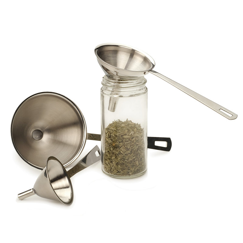 Design Imports Stainless Steel Funnel