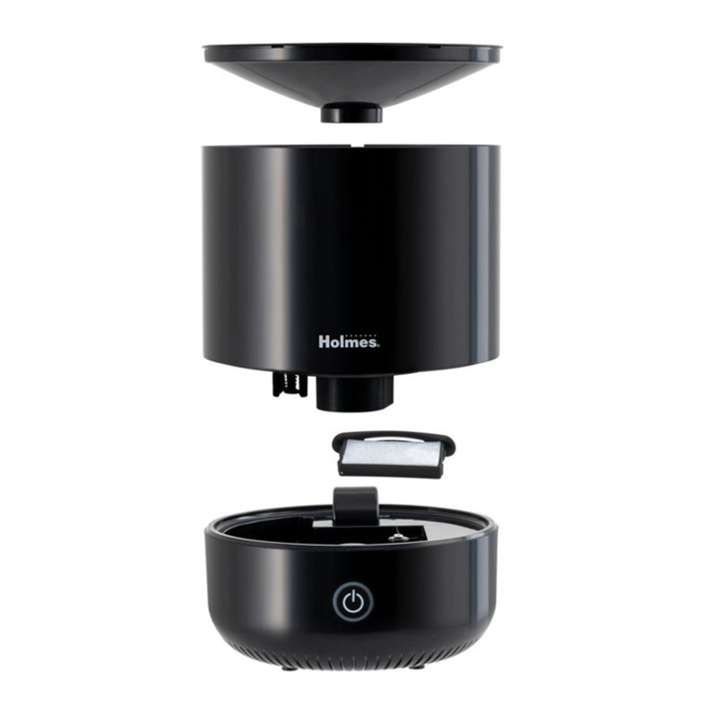 Holmes 0.36 gal. Cool Mist Ultrasonic Tabletop Humidifier with Adjustable Humidistat for 175 cu. ft.