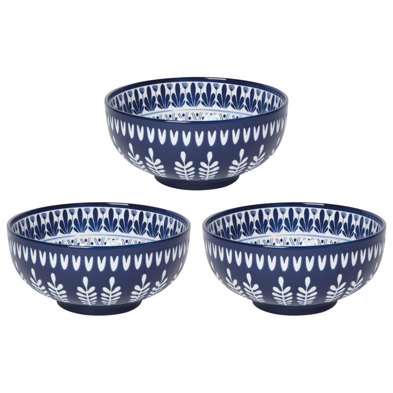 Set of 3 Porto Bowl Large 8 inch