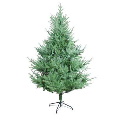 Arbre de Noël polyvalent vert 6 pi, plastique PVC, style moderne, décoration intérieure