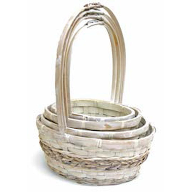 August Grove® Ceirra Bamboo Decorative Basket