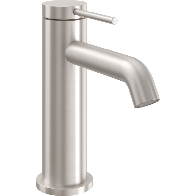 D Street Single Hole Lavatory Faucet, Carbon