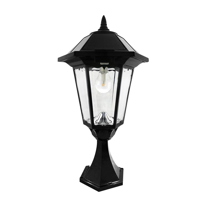 Ampoule solaire Windsor avec mur, pilier et monture 3 po