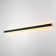 Barde Slender Sideway Outdoor Hardwired Bar Wall Sconce with LED Light Source