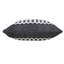 Ensemble de housse de coussin décoratif en coton à rayures noires-122942336