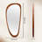 Asymmetrical Wood Framed Accent Wall Mirror-1416182758-1414601651