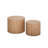 side table/coffee table/end table/nesting table set of 2 with veneer-1287387103