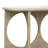 84" Console Table with Concrete Top