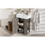 Meuble-lavabo 21,6 po avec lavabo en céramique