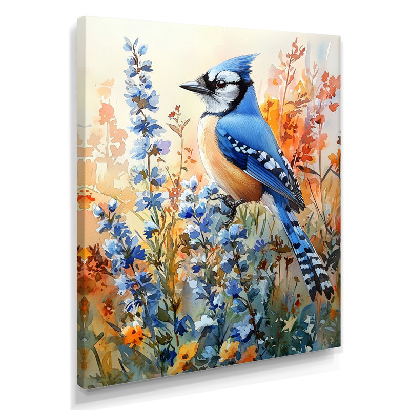 Gaines - animaux, art mural sur toile, H 32 po x l 16 po, Toile tendue, Ne s’applique pas