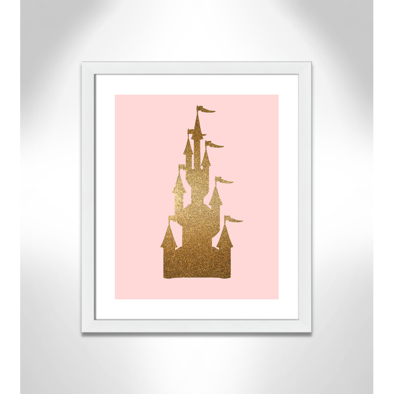 Fairytale 1, impression sur papier, H 26,5 po x l 22,5 po x P 0,63 po, Cadre blanc