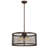 Lustree tambour 5 lumières unique Bastien-31497692