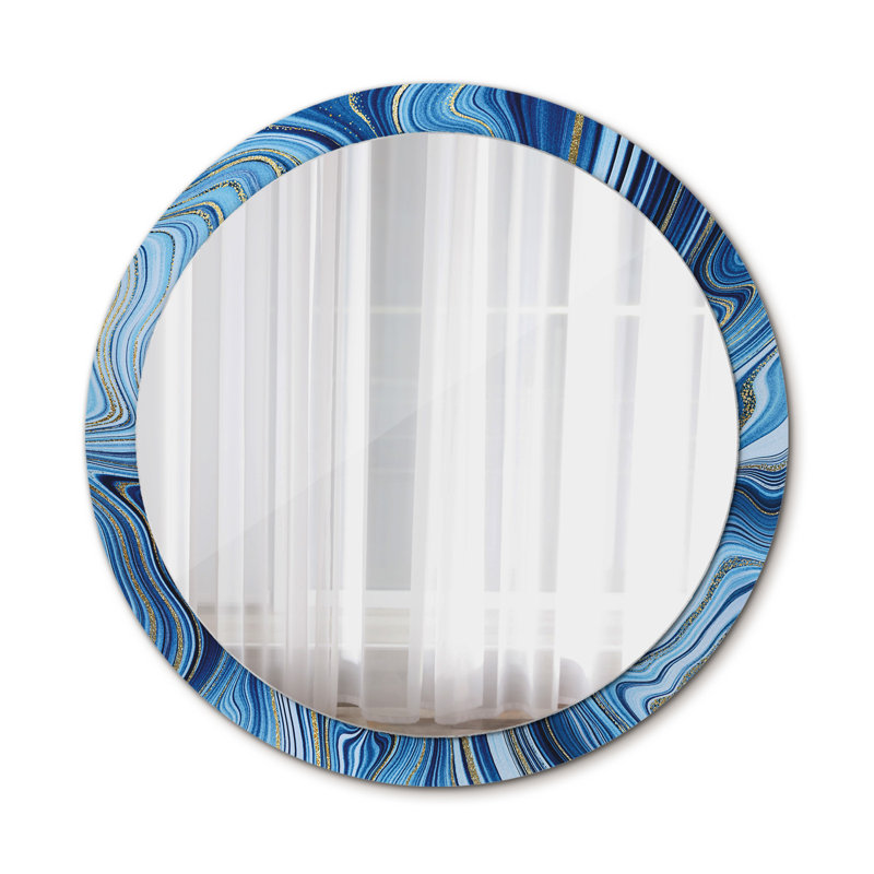 Huldar Glass Flat Wall Mirror