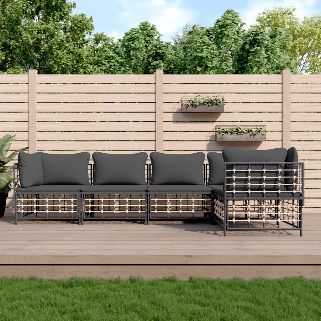 Gartenecksofa Lynlie mit Kissen